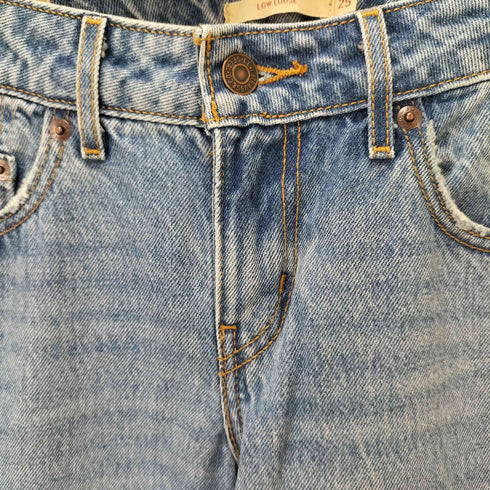 リーバイス Levis LOW LOOSE デニムパンツ レディース  25/30